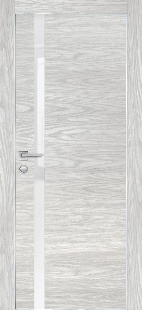 Фото Межкомнатная дверь PX-8  AL кромка с 4-х ст. Дуб скай бежевый